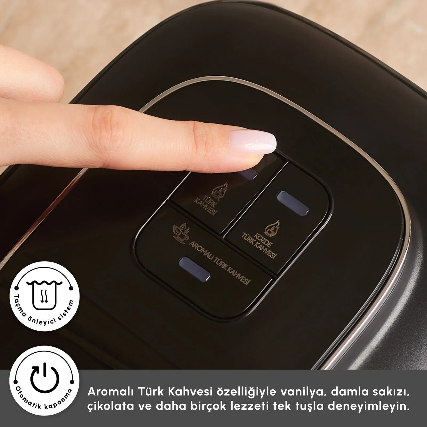 Karaca Hatır Neo Inox Turkse Koffiemachine – Stalen Cezve, Kolen en Aromatische Koffie