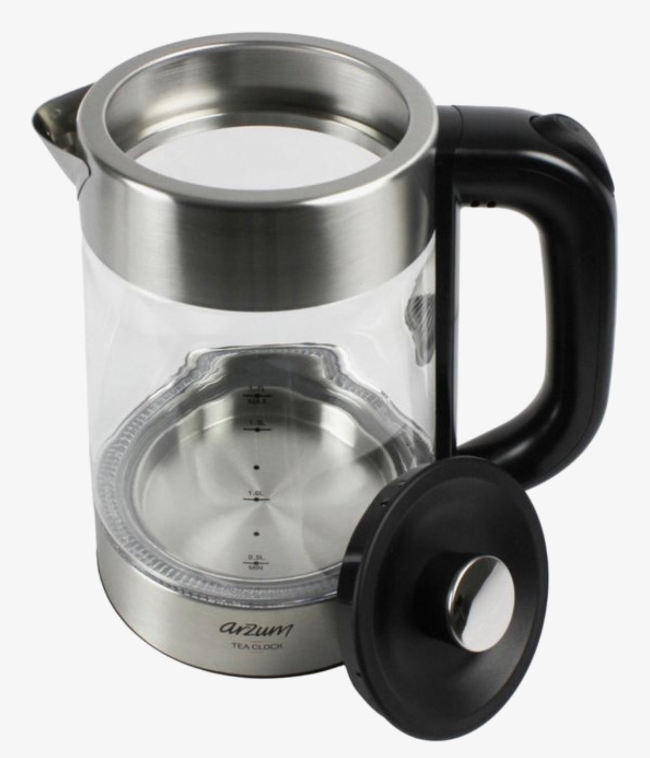 Arzum AR3154 1.7 L Dubbelwandige Glazen Theemaker – 1700W