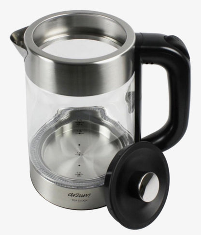 Arzum AR3154 1.7 L Dubbelwandige Glazen Theemaker – 1700W