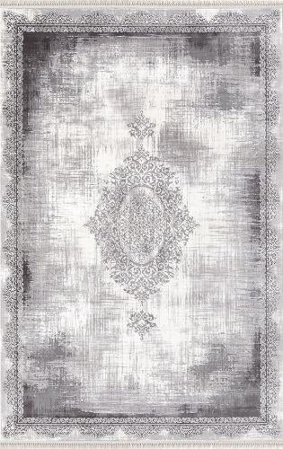 Merinos Rodin 19770 95-Grey Halı – 810.000 İlmekli, Yumuşak Dokulu, Modern Gri Makine Halısı