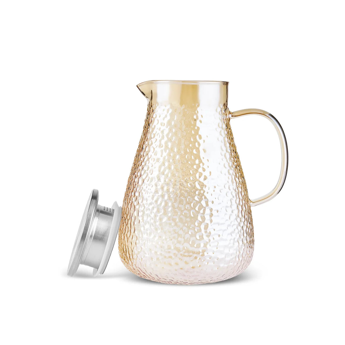 Karaca Luminous Amber 7 Parça Cam Sürahi ve Bardak Seti – 1,8 L Sürahi ve 6 Bardak