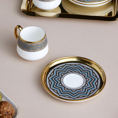 Karaca Suadiye 90 ml 6 Kişilik Kahve Fincanı Seti