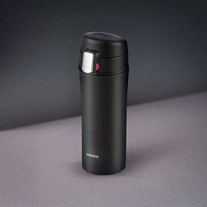 Karaca Pluton Çelik Sızdırmaz Termos 450 Ml – Siyah