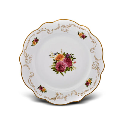 Karaca Antique 24 Parça 6 Kişilik Porselen Yemek Takımı – Şık Sofra Seti
