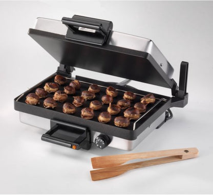 Silex Elektrikli Izgara – 2000 W, Ayarlanabilir Termostatlı, Yapışmaz Plaka