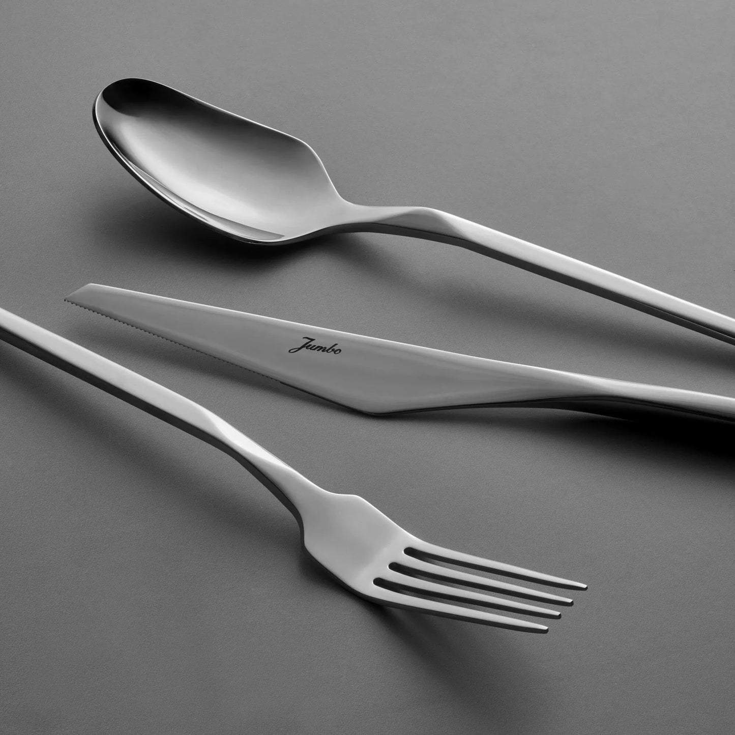 Jumbo 5100 Quartz 84 Parça 12 Kişilik Paslanmaz Çelik Çatal Kaşık Bıçak Takımı