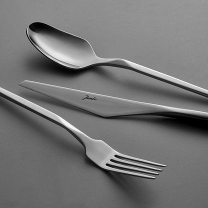 Jumbo 5100 Quartz 84 Parça 12 Kişilik Paslanmaz Çelik Çatal Kaşık Bıçak Takımı