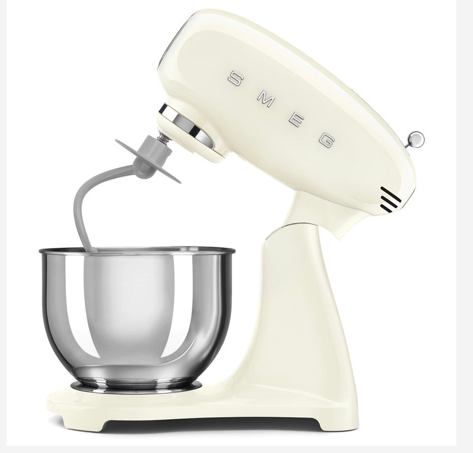 SMEG 50’s Style Stand Mixer 4.8L – 1000W, Cream, Planetary Mixing