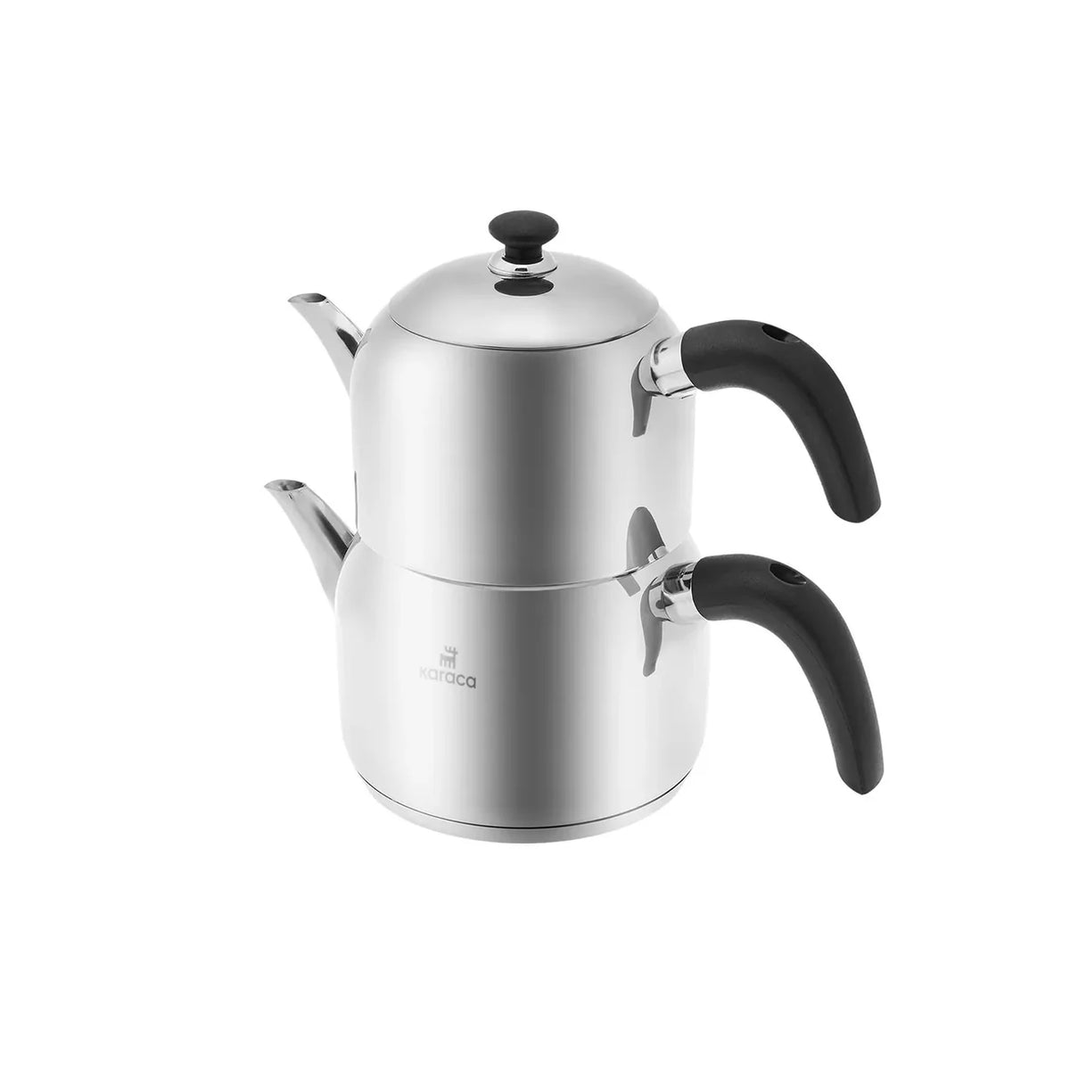 Karaca Edge Mini Çaydanlık Takımı – Siyah