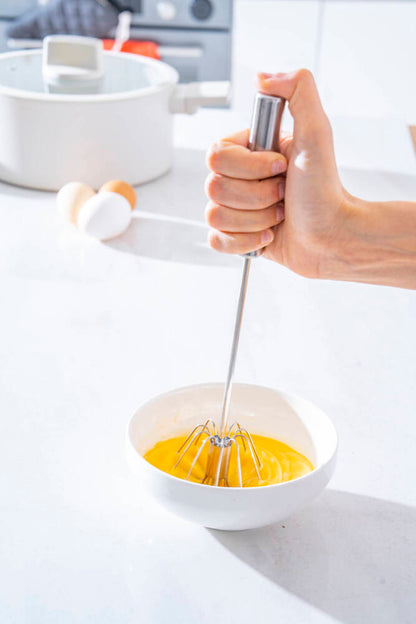 Evero Manual Steel Whisk 30 cm – Stainless Steel Kitchen Whisk