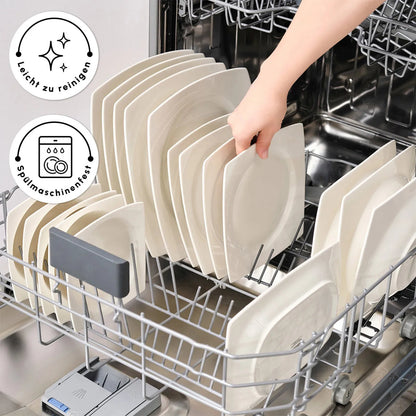 Karaca Square Bone Vesta White 52 Parça 12 Kişilik Yemek Takımı