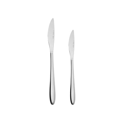 Karaca New Flow 84-Piece 12-Person Cutlery Set – Boxed Flatware Set
