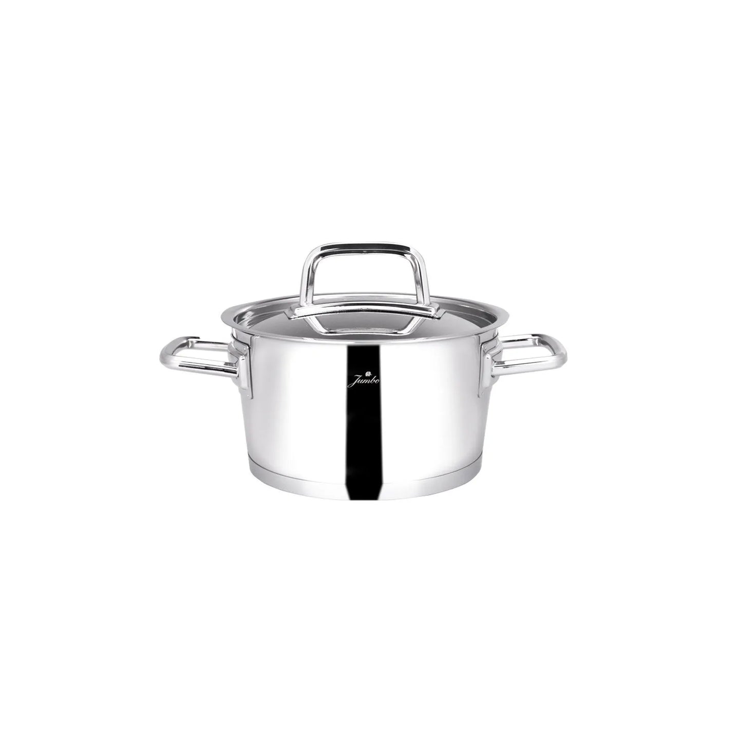 Jumbo Felix 8 Parça Çelik Tencere Seti – İndüksiyon Uyumlu, Kare Tasarım