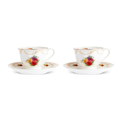 Karaca Antique 4 Parça 2 Kişilik Çay Fincanı Takımı – 200 ml
