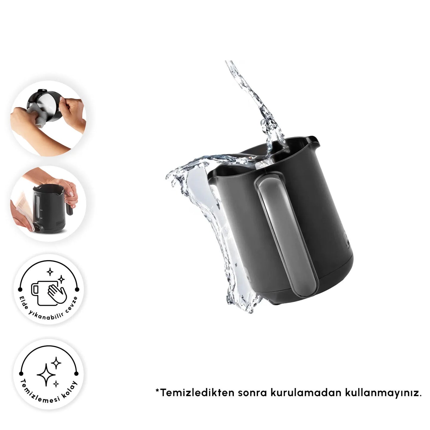 Karaca Hatır Neo Inox Turkse Koffiemachine – Stalen Cezve, Kolen en Aromatische Koffie