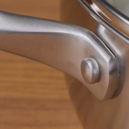 Karaca Elite Paslanmaz Çelik Sığ Tencere 22 cm – İndüksiyon Uyumlu