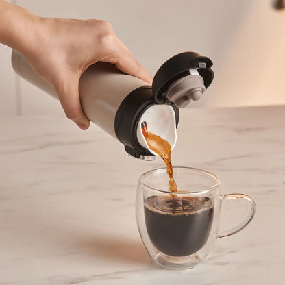 Karaca Pluton Steel Leakproof Thermos 450 ml – Cream