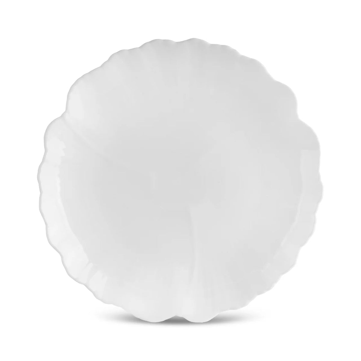 Karaca White Flower 18 Parça 6 Kişilik Opal Cam Yemek Takımı – Beyaz Sofra Seti