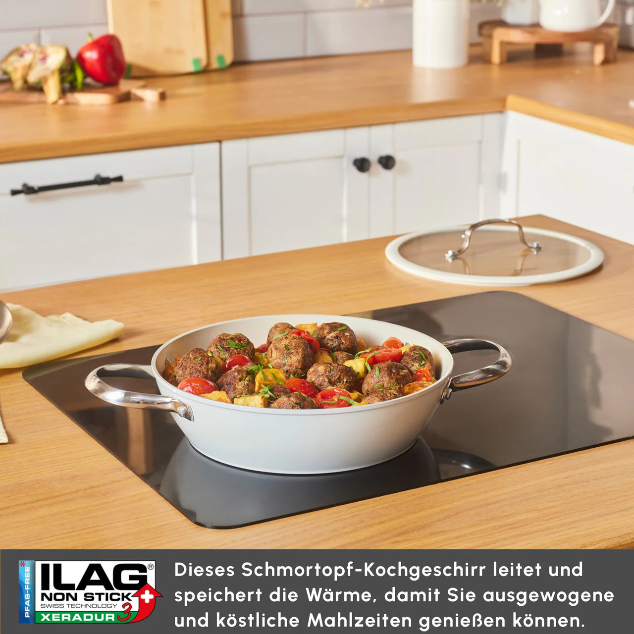 Karaca Swiss Crystal 30 cm Lage Karnıyarık Pan – 1 Kopen 1 Gratis Actie