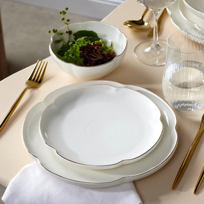 Karaca Flora Gold Porselen 24 Parça 6 Kişilik Yemek Takımı