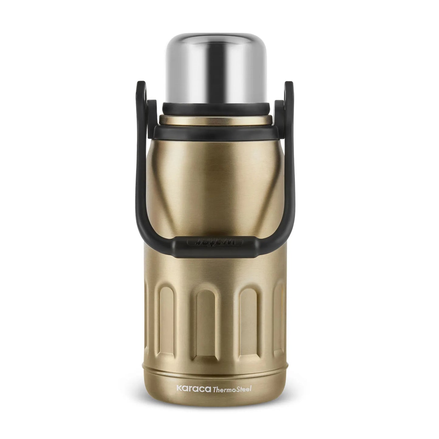 Karaca Adent 800 ml Çelik Termos – Gold, Şık Tasarım, Sızdırmaz Çelik