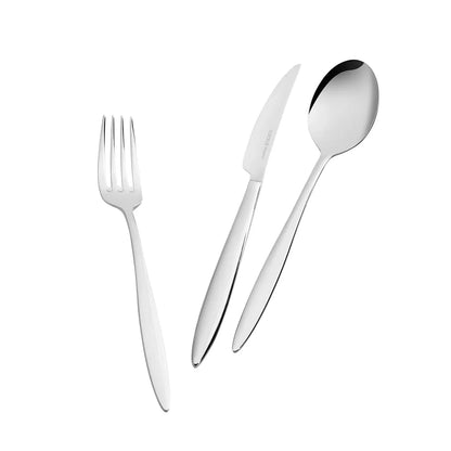Karaca Novara Elegance 84-Piece 12-Person Cutlery Set – Stylish Tableware Set