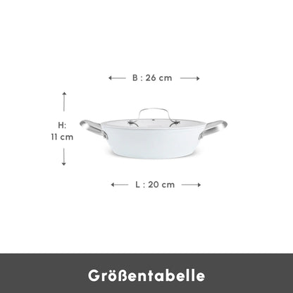 Karaca Swiss Crystal 30 cm Lage Karnıyarık Pan – 1 Kopen 1 Gratis Actie