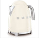 SMEG KLF03CREU 1.7L Elektrikli Su Isıtıcısı – Cream / Krem Retro Kettle
