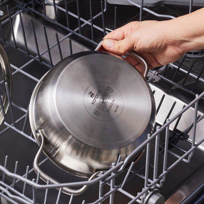 Karaca Elite Paslanmaz Çelik Sığ Tencere 18 cm – İndüksiyon Uyumlu