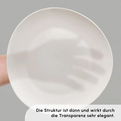 Karaca Streamline Rubicon 24 Parça 6 Kişilik Bone China Yemek Takımı – Beyaz