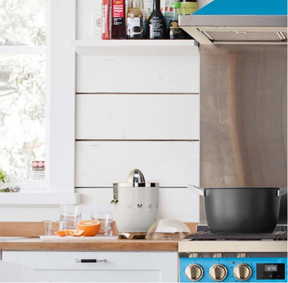 SMEG CJF11WHEU Beyaz Elektrikli Narenciye Sıkacağı – Paslanmaz Çelik Kegel, Anti-Damlama Sistemli, Tritan Renew