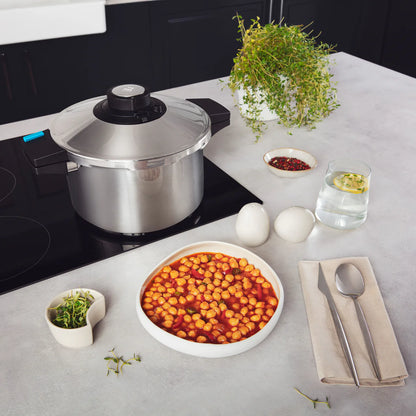 Karaca Quick and Safe 6+8 Lt İndüksiyon Tabanlı Düdüklü Tencere Seti – Hızlı, Güvenli ve Dayanıklı