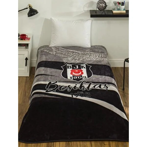 Taç Licensed Beşiktaş Fan Blanket – Single, 160x220 cm