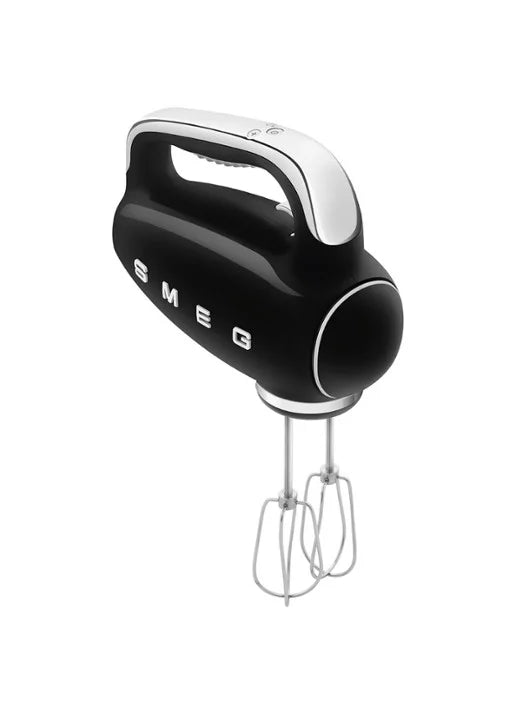 SMEG HMF01BLEU Siyah El Mikseri – 9 Hız, Turbo Fonksiyon, 50’ler Retro Tasarım