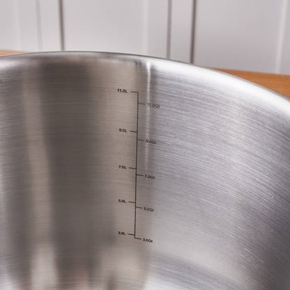 Karaca Elite 30 cm Paslanmaz Çelik Tencere – 12,3 L, İndüksiyon Uyumlu