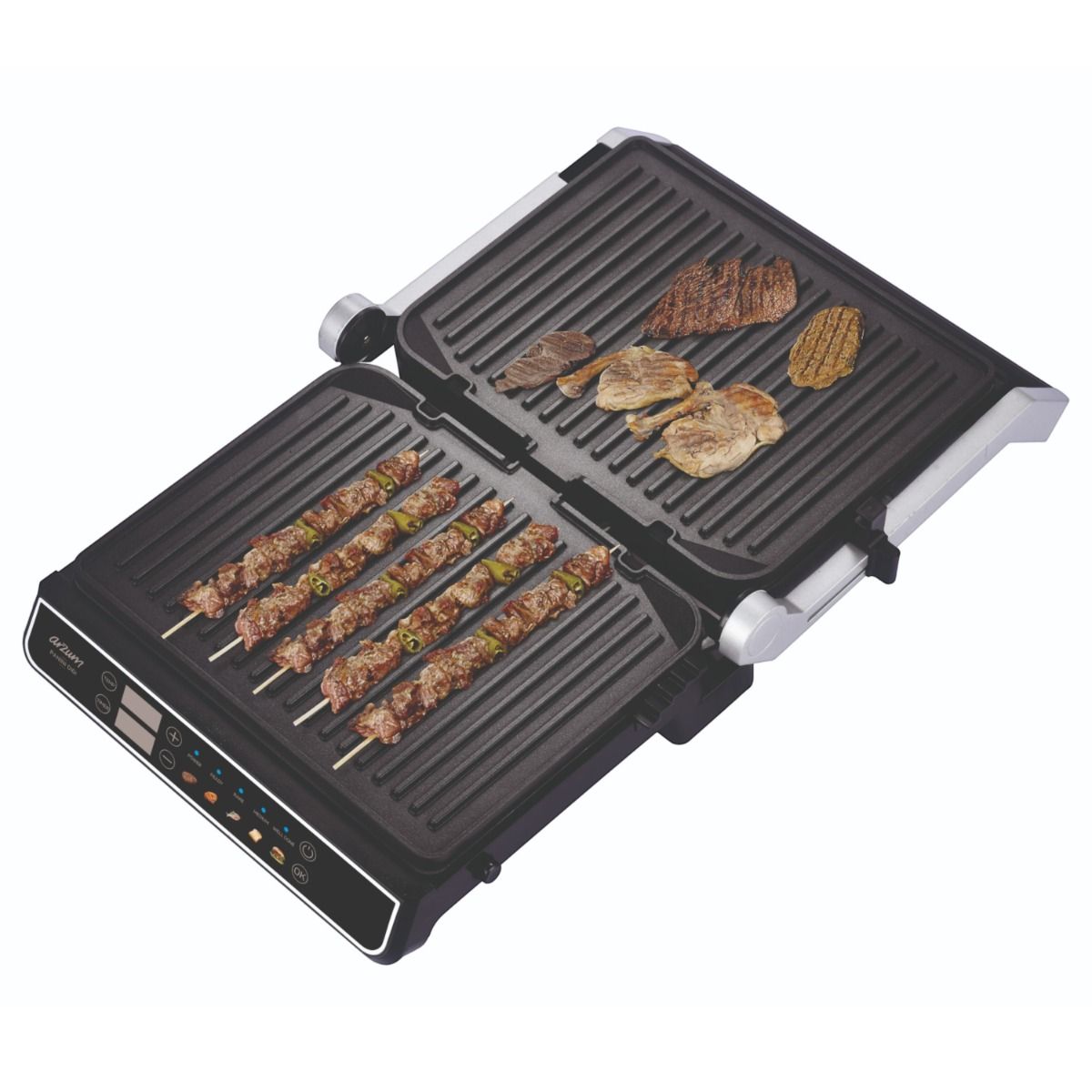 Arzum Panini Digi Grill ve Tost Makinesi – Inox
