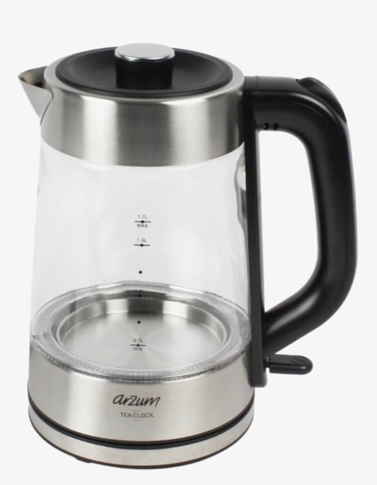 Arzum AR3154 1.7 L Dubbelwandige Glazen Theemaker – 1700W