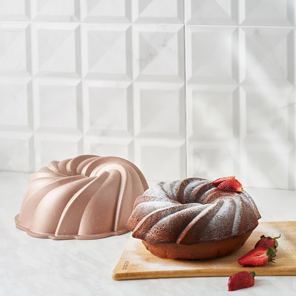 Karaca Cake Pro Pare Rosegold Döküm Kek Kalıbı – Şık Kek ve Tatlı Kalıbı