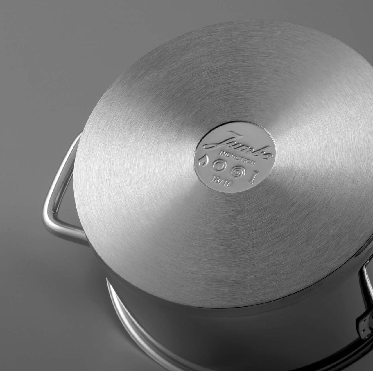 Jumbo Metalix 8 Parça Çelik Tencere Seti – 18/10 Paslanmaz Çelik, İndüksiyon Uyumlu