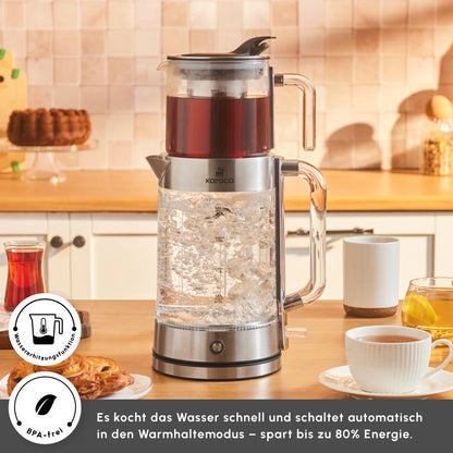 Karaca Luma Cam Çay Makinesi – 2,8 L, 2200 W