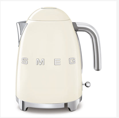 SMEG KLF03CREU 1.7L Elektrikli Su Isıtıcısı – Cream / Krem Retro Kettle