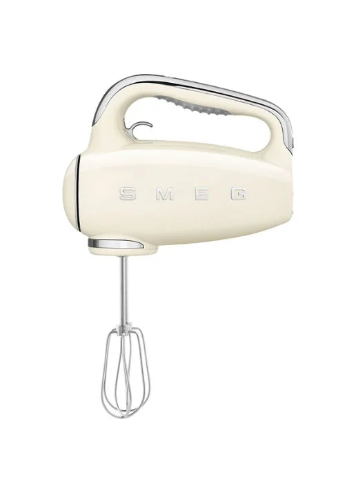 SMEG HMF01CREU Krem El Mikseri – 9 Hız, Turbo Fonksiyon, Retro 50’ler Tasarım