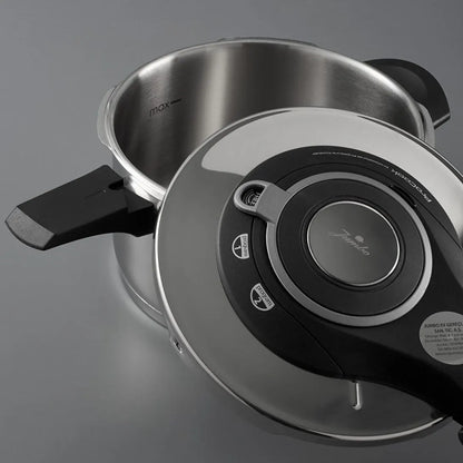 Jumbo Procook 4+6 L İkili Düdüklü Tencere Seti – 4 Parça, 18/10 Paslanmaz Çelik