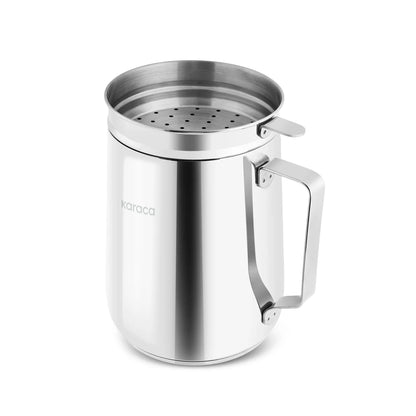Karaca Minifry Roestvrijstalen Frituurpan 2 Liter – Zilver