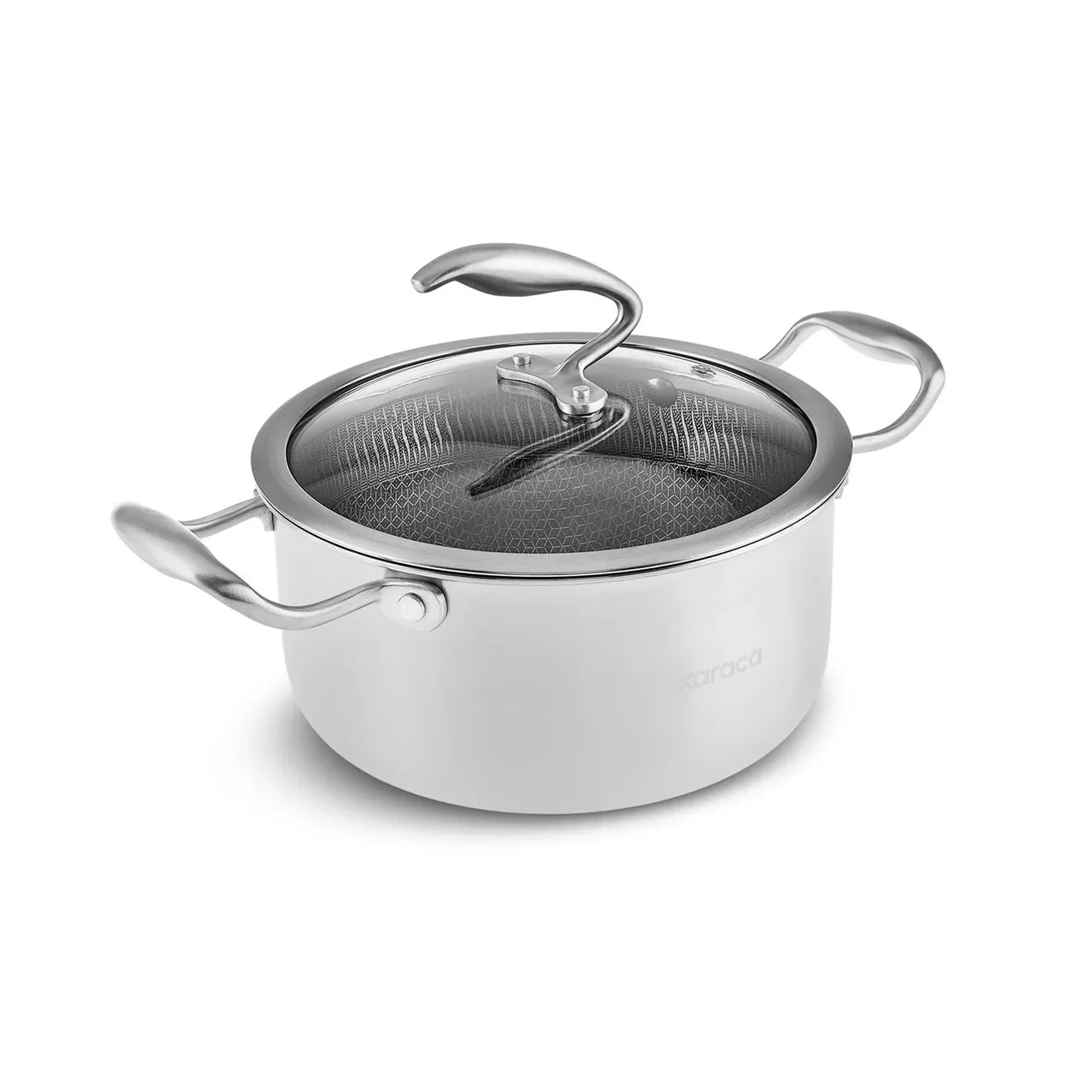 Karaca 5Ply PowerSteel 316+ 7 Parça Tencere Seti
