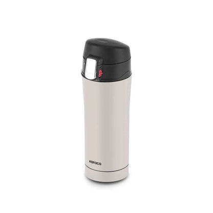 Karaca Pluton Steel Leakproof Thermos 450 ml – Cream