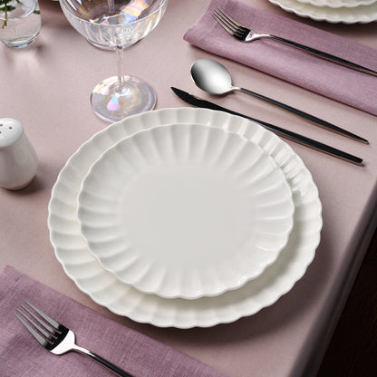 Karaca Stream Bone Umbrella 53-delig 12-persoons servies Wit