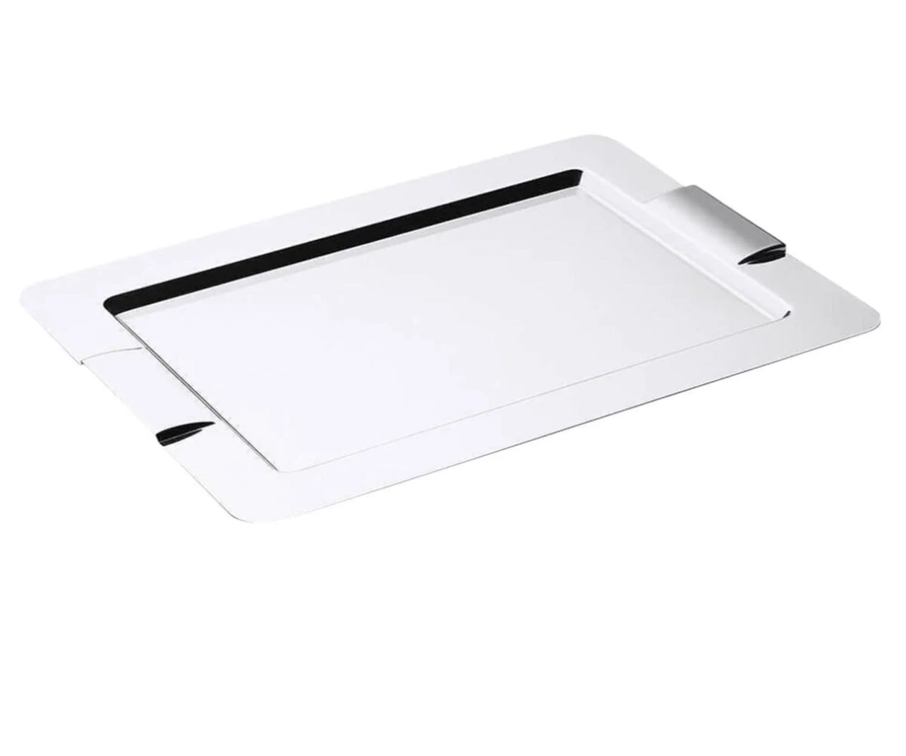 Jumbo Timeless 6700 Servis Tepsisi – 32x43 cm, Çelik, Gümüş