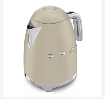 SMEG Ontbijtset Mat Crème 3-delig – Koffiezetapparaat, Waterkoker & Broodrooster