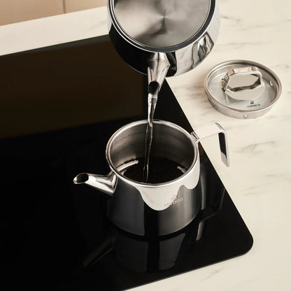 Karaca Steelina Paslanmaz Çelik Çaydanlık Takımı – İndüksiyon Uyumlu